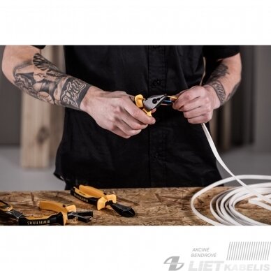 Replės tiesios smailios 200mm, Forte Tools 1