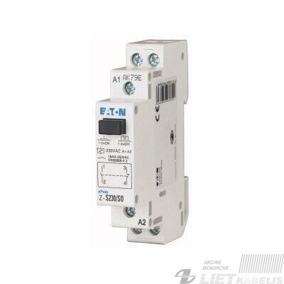 Relė impulsinė Z-S230/SO 1NO 1NC Eaton Relė impulsinė Z-S230/SO 1NO 1NC Eaton