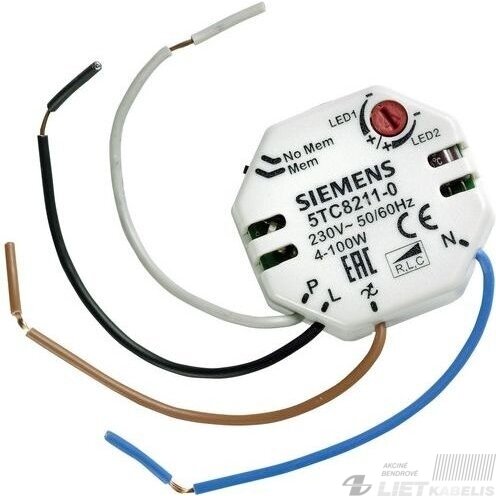 Reguliatorius (push-dim) LED lempoms 12-230V AC Siemens Reguliatorius (push-dim) LED lempoms 12-230V AC Siemens