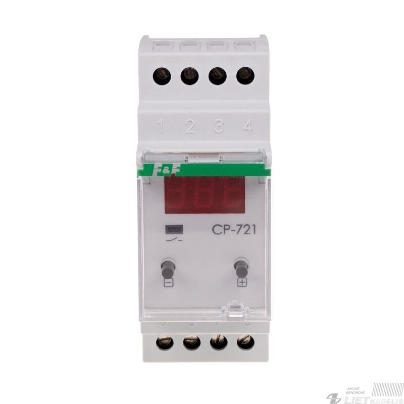 Relė įtampos kontrolei 1F, 1x63A, , F&F