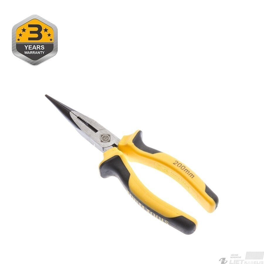 Replės tiesios smailios 200mm, Forte Tools