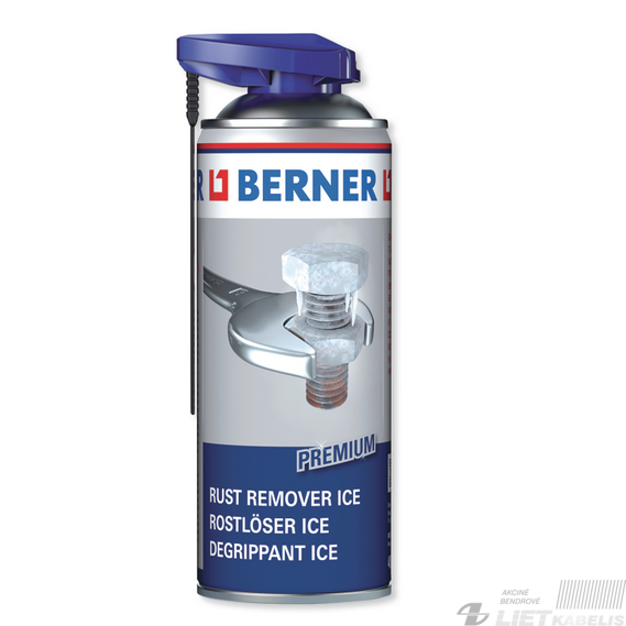 Rudžių tirpiklis Premium Line ICE 400 ml Berner Rudžių tirpiklis Premium Line ICE 400 ml Berner