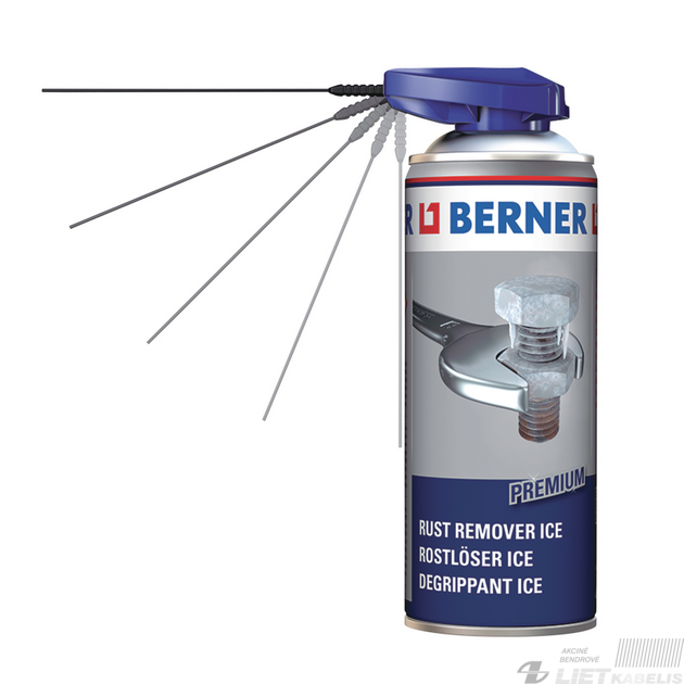 Rudžių tirpiklis Premium Line ICE 400 ml Berner 1