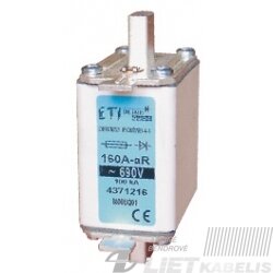 Saugiklis, S00CUQ/80/200A/690V Saugiklis, S00CUQ/80/200A/690V