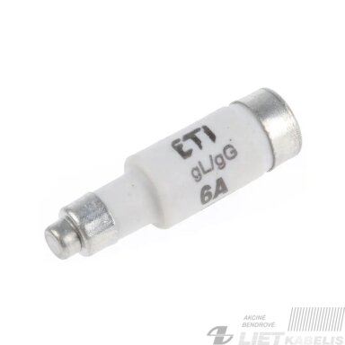 Saugiklio tirptukas D0I 6A, E14 36x11 Siemens
