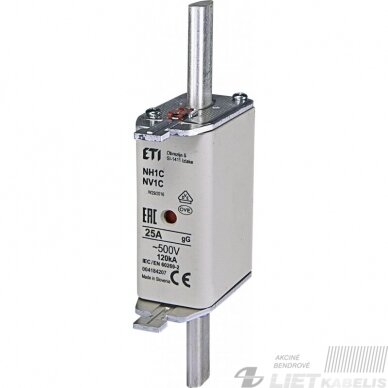 Saugiklis NH-1C 40A, ETI