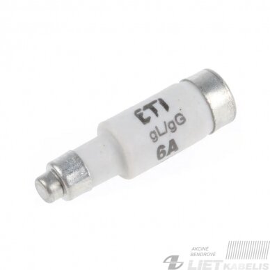 Saugiklio tirptukas D0I 6A, E14 36x11 Siemens Saugiklio tirptukas D0I 6A, E14 36x11 Siemens