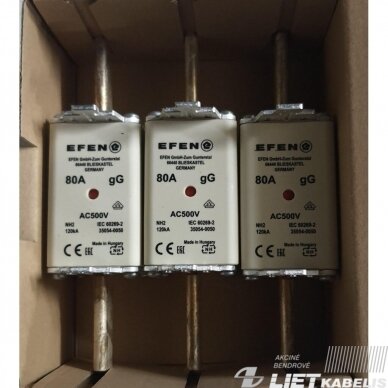 Saugiklis 80NH2G, 80A
