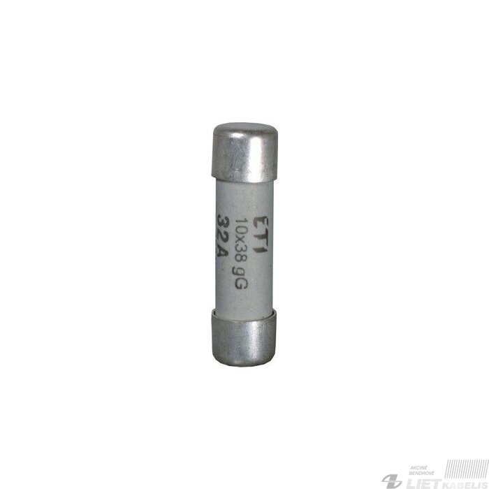 Saugiklis cilindrinis CH 10x38 0,5A ETI Saugiklis cilindrinis CH 10x38 0,5A ETI