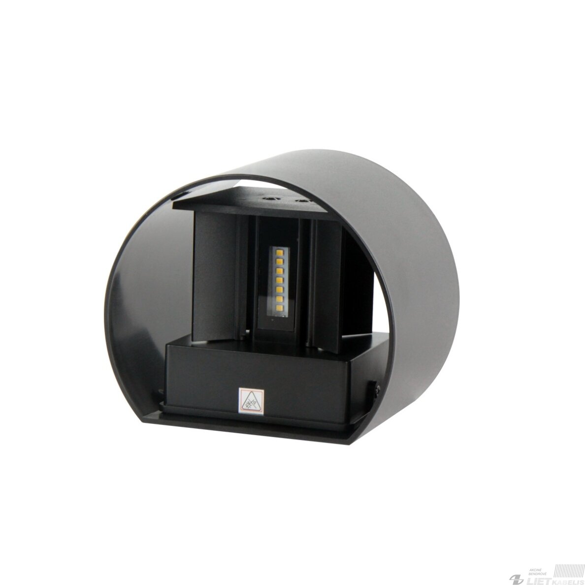 Sieninis lauko šviestuvas CILINDER, LED 2x3W, 4000K, IP54, reguliuojamo švietimo kampo, juodas, LED line LITE 1 Sieninis lauko šviestuvas CILINDER, LED 2x3W, 4000K, IP54, reguliuojamo švietimo kampo, juodas, LED line LITE 1