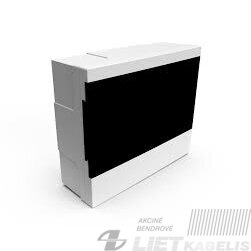 Skydas plastikinis 12 modulių virštinkinis baltas, IP40, MUTLUSAN
