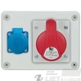 Skydelis R-BOX 150 5x16A,1x220V, IP44, Pawbol Skydelis R-BOX 150 5x16A,1x220V, IP44, Pawbol