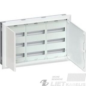 Skydas FWU33S 108 modulių, potinkinis, 507x815x112mm, IP30, HAGER Skydas FWU33S 108 modulių, potinkinis, 507x815x112mm, IP30, HAGER