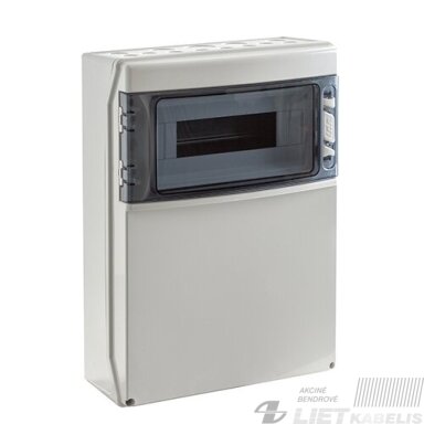 Skydas pramoniniams lizdams (be lizdų)1x12UV N/PE v/t IP65 IDE Skydas pramoniniams lizdams (be lizdų)1x12UV N/PE v/t IP65 IDE
