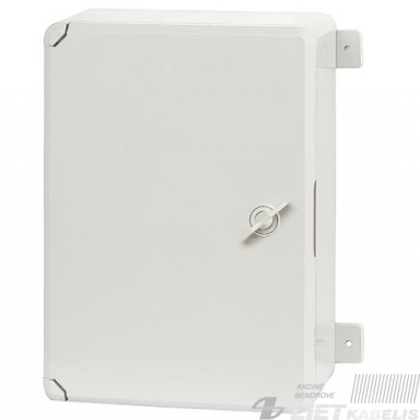 Skydas paskirstymo plastikinis 800x600x260mm, IP65, ABS be halogenų, F-Elektro Skydas paskirstymo plastikinis 800x600x260mm, IP65, ABS be halogenų, F-Elektro
