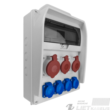 Skydas paskirstymo R-BOX 380R-13, 3x32A/5, 4x230V, Pawbol Skydas paskirstymo R-BOX 380R-13, 3x32A/5, 4x230V, Pawbol