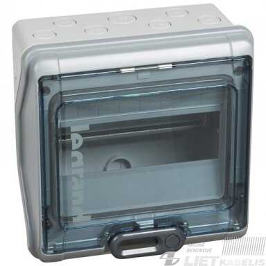 Skydas, Plexo3 IP65 1x8modulių virštinkinis, Legrand Skydas, Plexo3 IP65 1x8modulių virštinkinis, Legrand