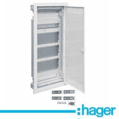 Skydas VU48NWB multimedijai potinkinis, IP30, Hager Skydas VU48NWB multimedijai potinkinis, IP30, Hager