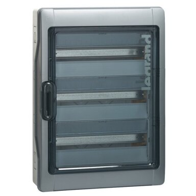 Skydelis Plexo  3x12modulių, virštinkinis, IP65, Legrand