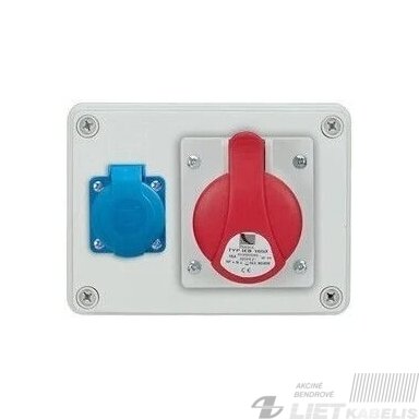 Skydelis R-BOX 150 5x16A,1x220V, IP44, Pawbol