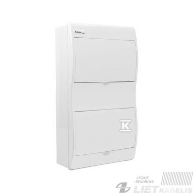 Skydelis paskirstymo  Rnx24B (N+PE) IP40 Elektro-Plast