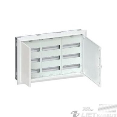 Skydas FWU33S 108 modulių, potinkinis, 507x815x112mm, IP30, HAGER Skydas FWU33S 108 modulių, potinkinis, 507x815x112mm, IP30, HAGER