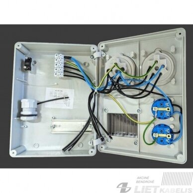 Skydas paskirstymo ROS-I603-D/A/S 5x16A,5x32A,2x230V, 4moduliai SEZ 1