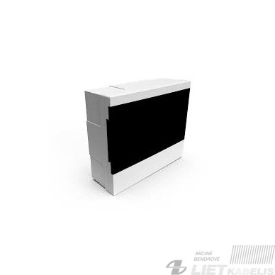 Skydas plastikinis 12 modulių virštinkinis baltas, IP40, MUTLUSAN