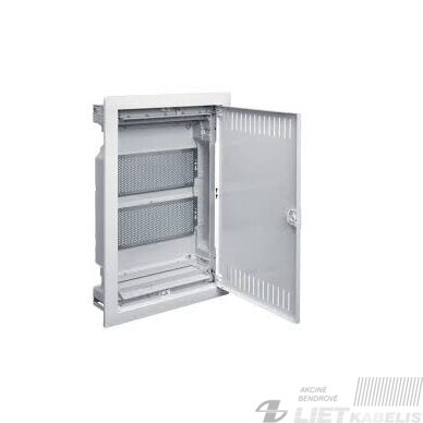 Skydas multimedijai VU36NWB, potinkinis, IP30, Hager Skydas multimedijai VU36NWB, potinkinis, IP30, Hager