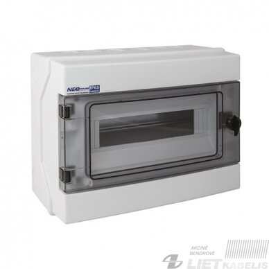 Skydelis RH-12 virštinkinis (N+PE) IP65, Elektroplast Skydelis RH-12 virštinkinis (N+PE) IP65, Elektroplast