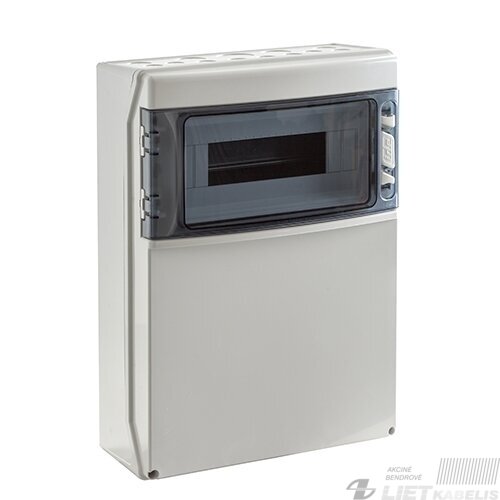 Skydas pramoniniams lizdams (be lizdų)1x12UV N/PE v/t IP65 IDE