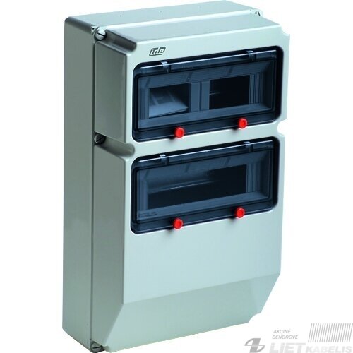 Skydas pramoniniams lizdams (be lizdų)2x12UV N/PE v/t IP67 IDE Skydas pramoniniams lizdams (be lizdų)2x12UV N/PE v/t IP67 IDE
