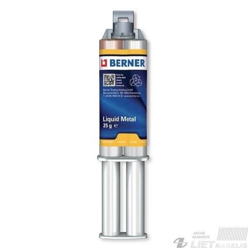 Skystas metalas "Liquid Metal" 25ml Berner Skystas metalas "Liquid Metal" 25ml Berner