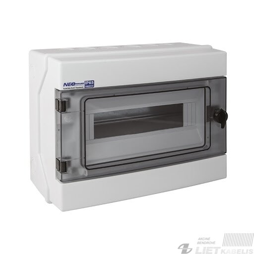 Skydelis RH-12 virštinkinis (N+PE) IP65, Elektroplast