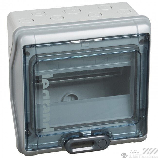 Skydas, Plexo3 IP65 1x8modulių virštinkinis, Legrand Skydas, Plexo3 IP65 1x8modulių virštinkinis, Legrand