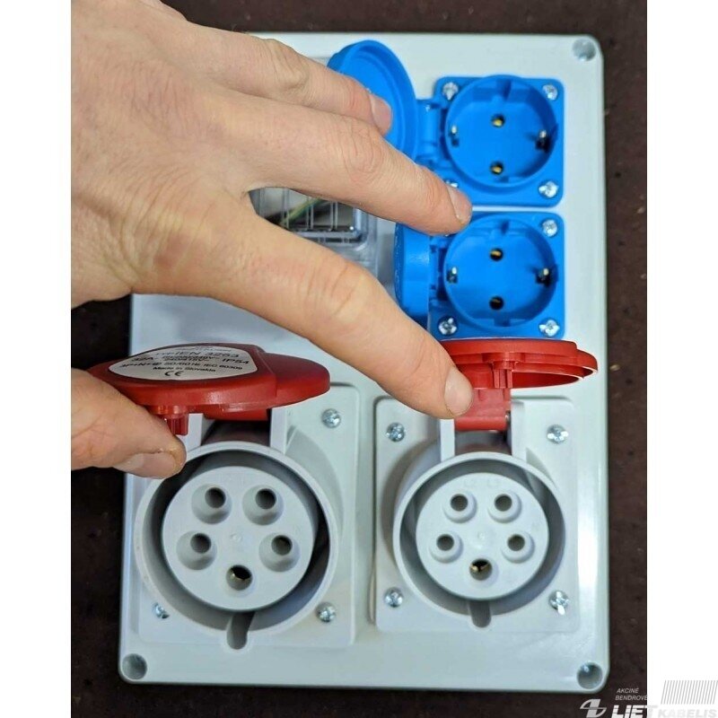 Skydas paskirstymo ROS-I603-D/A/S 5x16A,5x32A,2x230V, 4moduliai SEZ 2