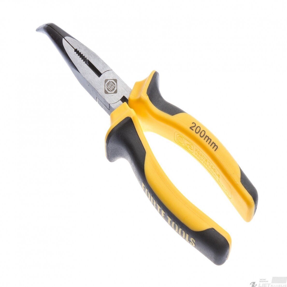 Smailiosios replės IND02004-8 200mm, Forte Tools