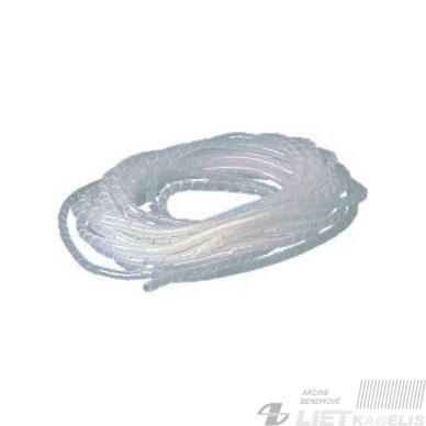 Spiralinė kabelių surišimo juosta SWB-9-32mm 10m. Spiralinė kabelių surišimo juosta SWB-9-32mm 10m.
