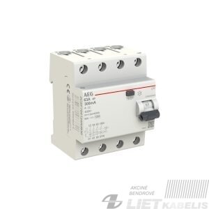 Srovės nuotėkio relė EXI425 25/4/003, AEG