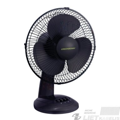 Stalinis ventiliatorius VENETO-30,  40W, Greenberry
