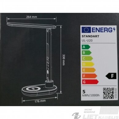 Stalinis led šviestuvas 24W, 3000-5000K, 250lm, STANDART 3 Stalinis led šviestuvas 24W, 3000-5000K, 250lm, STANDART 3
