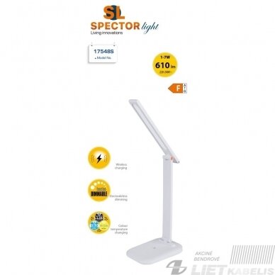 Stalinis LED šviestuvas 7W, 610lm, SPECTOR light 1