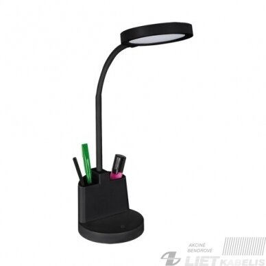 Stalinis LED šviestuvas LABOR 8W, 4000K, 520lm, juodas, STRUHM Stalinis LED šviestuvas LABOR 8W, 4000K, 520lm, juodas, STRUHM