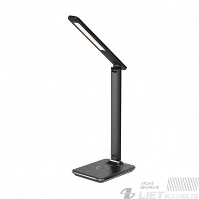 Stalinis led šviestuvas U12Q, 9W, 3000-5500k, 400lm, juodas Stalinis led šviestuvas U12Q, 9W, 3000-5500k, 400lm, juodas