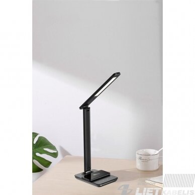 Stalinis led šviestuvas U12Q, 9W, 3000-5500k, 400lm, juodas 1 Stalinis led šviestuvas U12Q, 9W, 3000-5500k, 400lm, juodas 1