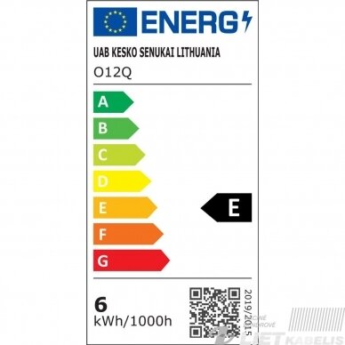 Stalinis led šviestuvas U12Q, 9W, 3000-5500k, 400lm, juodas 2 Stalinis led šviestuvas U12Q, 9W, 3000-5500k, 400lm, juodas 2