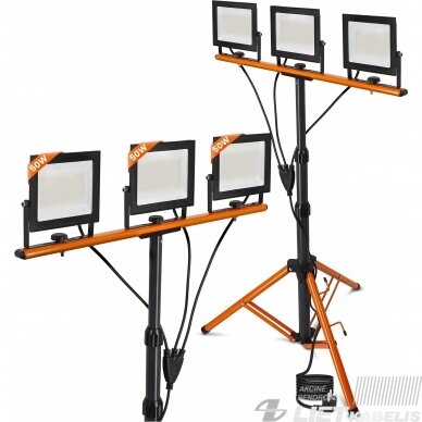 Stovas trims prožektoriams 1,6m, SMARTLED