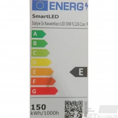 Stovas trims prožektoriams 1,6m, SMARTLED 1