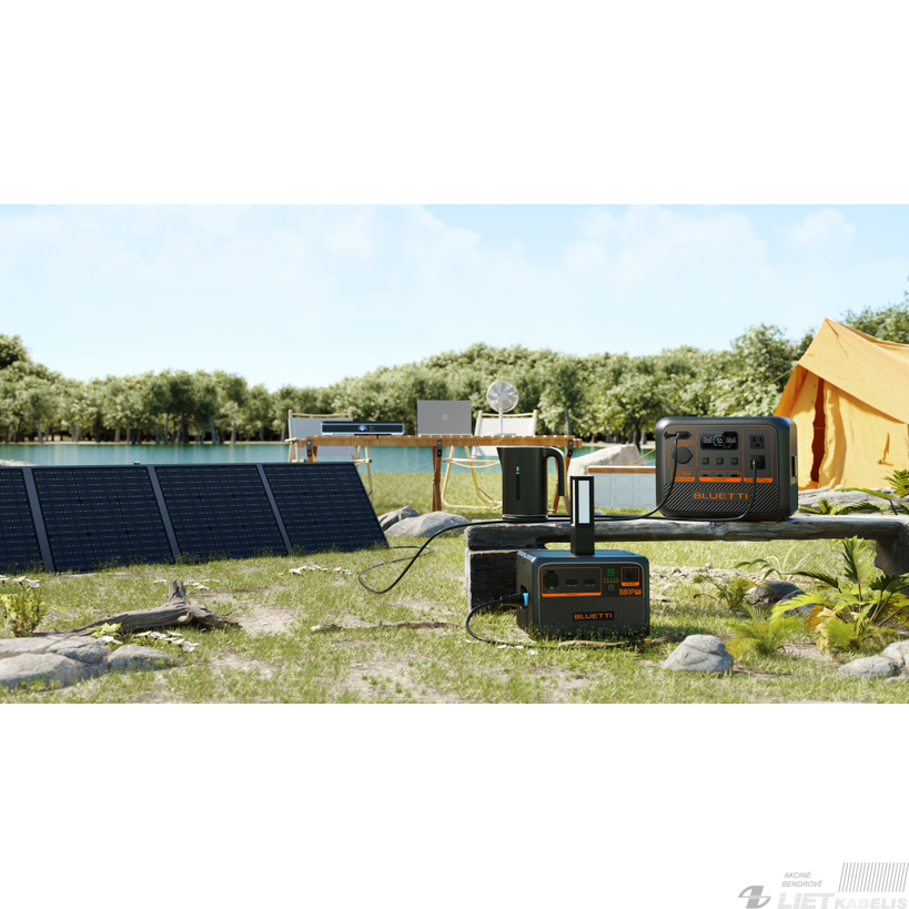 Stotelė energijos kilnojama 700W, 504Wh, LiFePO4, BLUETTI 1 Stotelė energijos kilnojama 700W, 504Wh, LiFePO4, BLUETTI 1