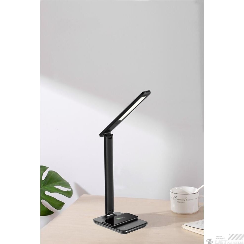 Stalinis led šviestuvas U12Q, 9W, 3000-5500k, 400lm, juodas 1 Stalinis led šviestuvas U12Q, 9W, 3000-5500k, 400lm, juodas 1